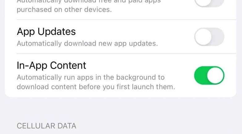 苹果 iOS 16.1 Beta 3 支持安装 App 后自动预加载应用内内容