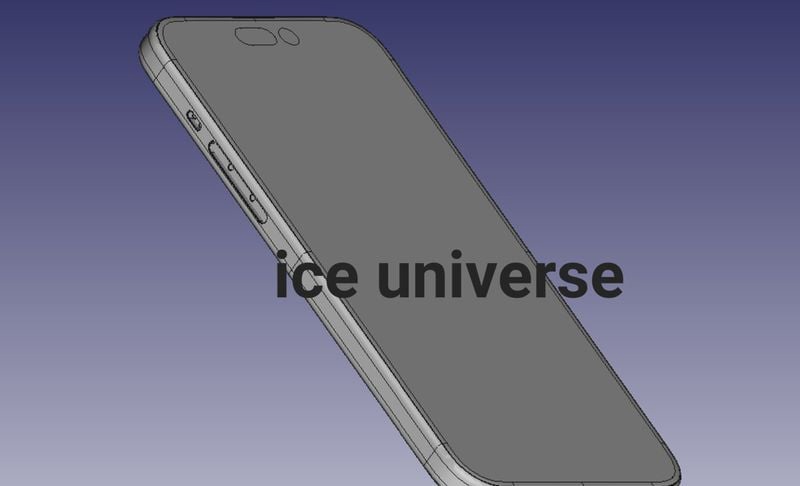 苹果 iPhone 15 Pro Max 机型 CAD 渲染图曝光