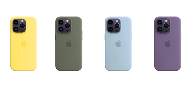 苹果为 iPhone 14 保护壳和 Apple Watch 表带推出全新春季配色