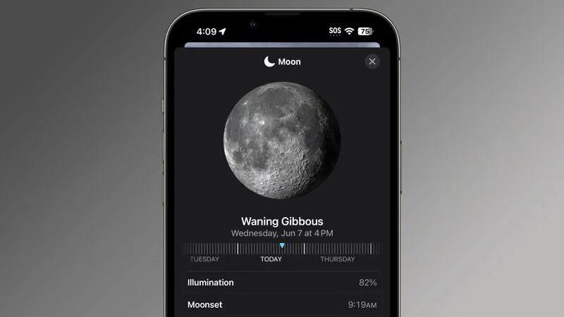苹果 iOS 17 改进天气应用，支持回顾昨日天气
