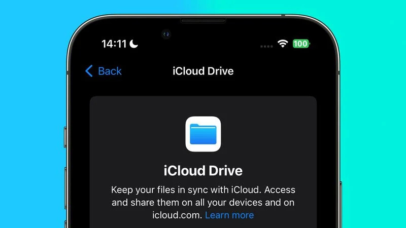 苹果 iOS 17 改进：禁用 iCloud Drive 后，第三方应用仍可继续同步数据