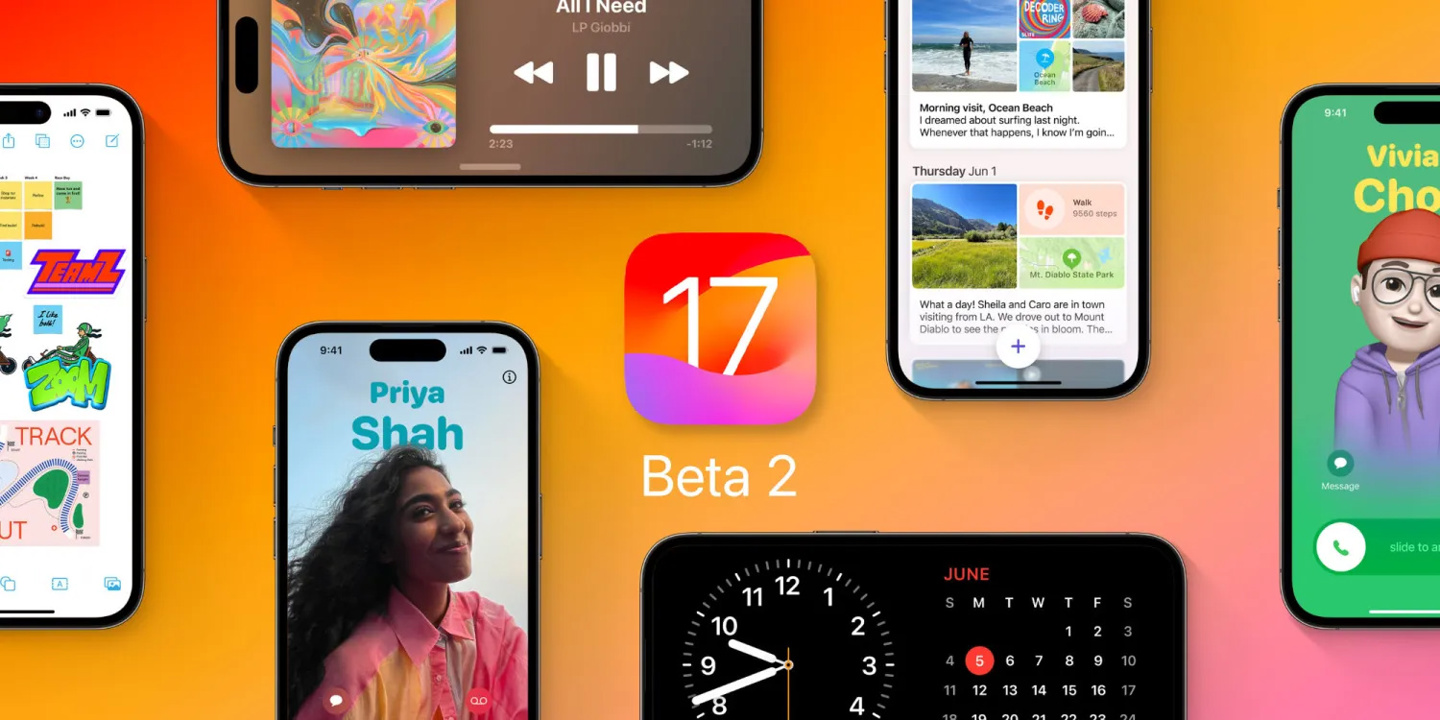 苹果发布 iOS 17 开发者预览版 Beta 2，可通过爱思助手一键刷机升级