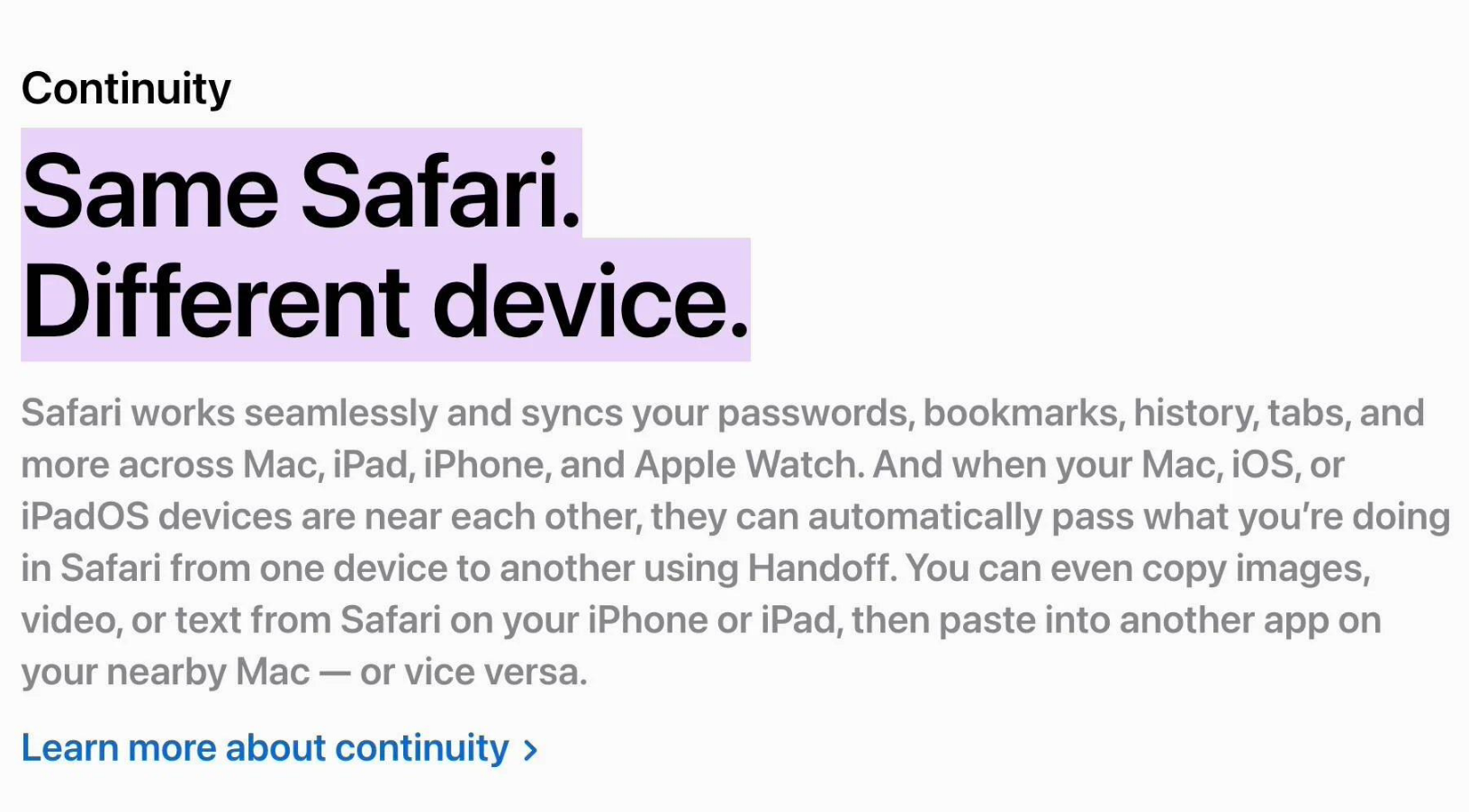 为逃避欧盟监管，苹果称在不同设备上提供了三款同名为 Safari 的浏览器